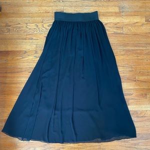 Dual-layered Maxi Skirt